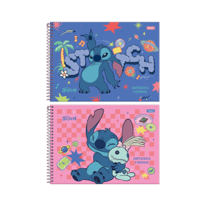 Caderno de Desenho Disney Stitch Foroni