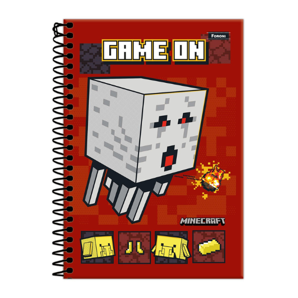Caderno 1×1 Minecraft Foroni - Imagem 3