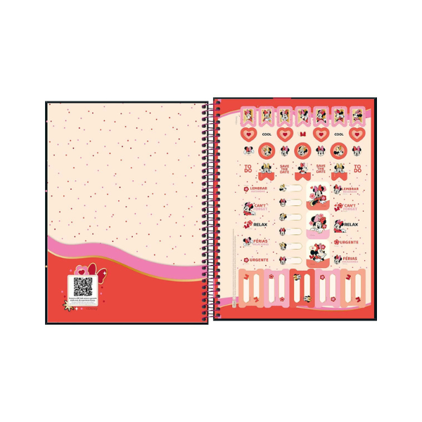 Caderno 1×1 Minnie Tilibra - Imagem 3
