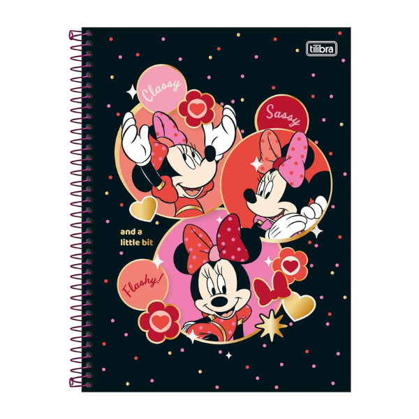 Caderno 10×1 Minnie Tilibra - Imagem 3