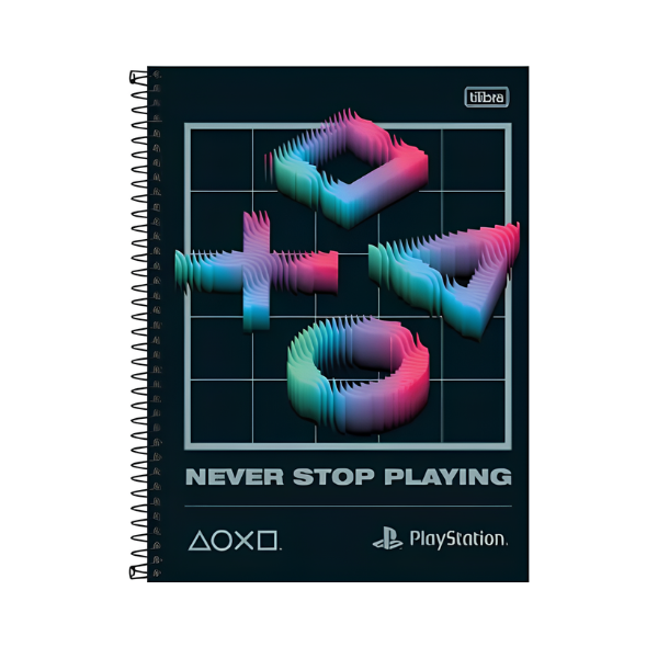 Caderno 10×1 PlayStation Tilibra - Imagem 2