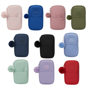 Estojo Escolar Nylon Case Duplo Médio DaTerra