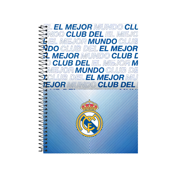 Caderno 10x1 Real Madrid Credeal - Imagem 4