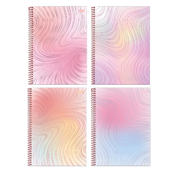 Caderno 10x1 Blush Foroni (Capa Sortida)