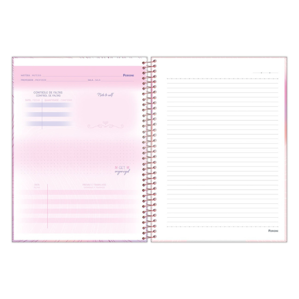 Caderno 10x1 Blush Foroni (Capa Sortida) - Imagem 6