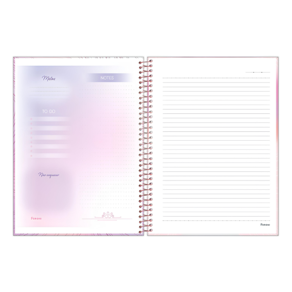 Caderno 10x1 Blush Foroni (Capa Sortida) - Imagem 10