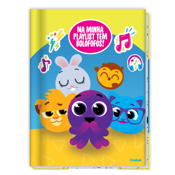 Caderno Brochurão Bolofofos Credeal - Imagem 2