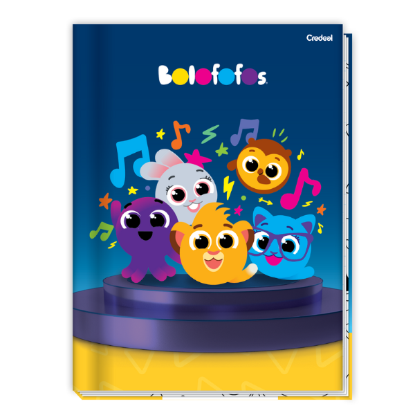 Caderno Brochurão Bolofofos Credeal - Imagem 3