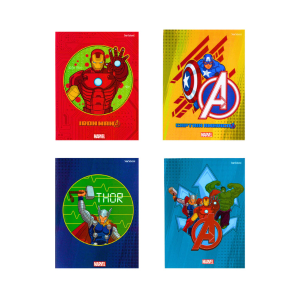 Caderno Brochurão Marvel Avengers Jandaia