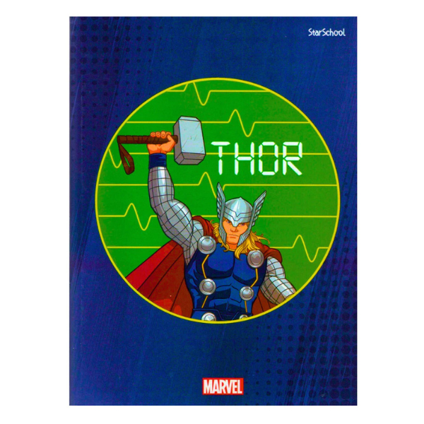 Caderno Brochurão Marvel Avengers Jandaia - Imagem 3