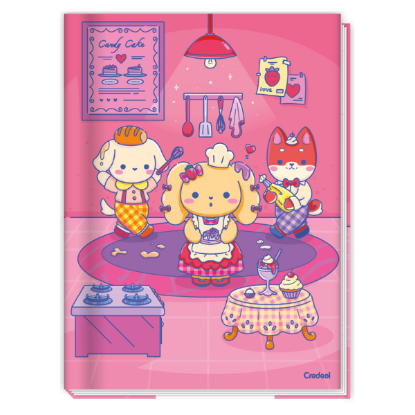 Caderno Brochurão Tiny Tails - Imagem 2