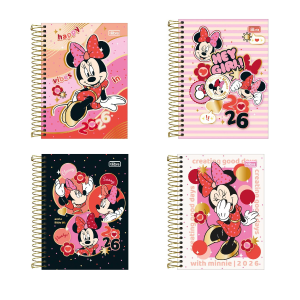Agenda Escolar 2026 Disney Minnie Mouse Tilibra