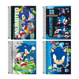 Agenda Escolar 2026 Sonic Tilibra