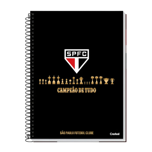 Caderno 10x1 São Paulo Credeal - Imagem 7