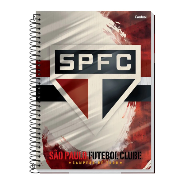 Caderno 10x1 São Paulo Credeal - Imagem 6