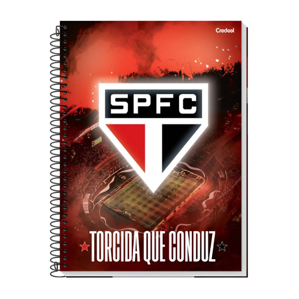Caderno 10x1 São Paulo Credeal - Imagem 5