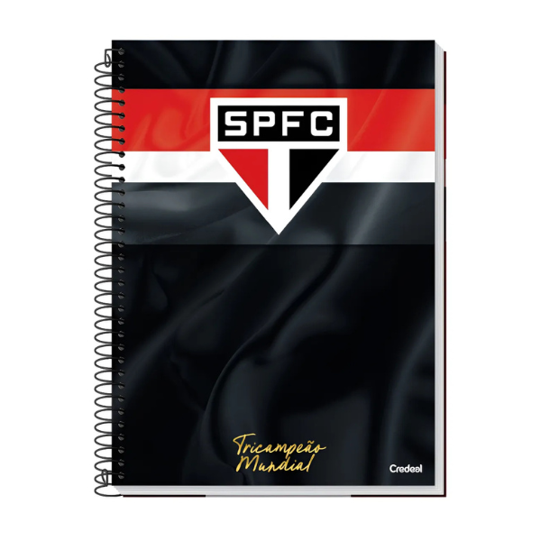 Caderno 10x1 São Paulo Credeal - Imagem 4