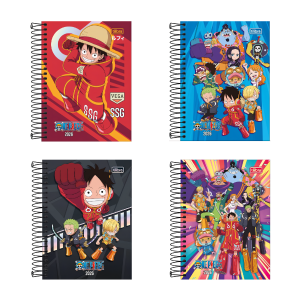 Agenda Escolar 2026 One Piece Tilibra