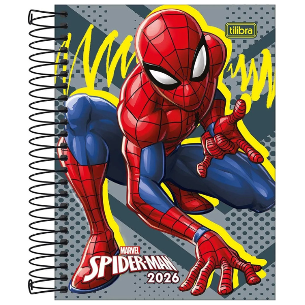 Agenda Escolar Marvel  Spider-Man TIlibra - Imagem 2