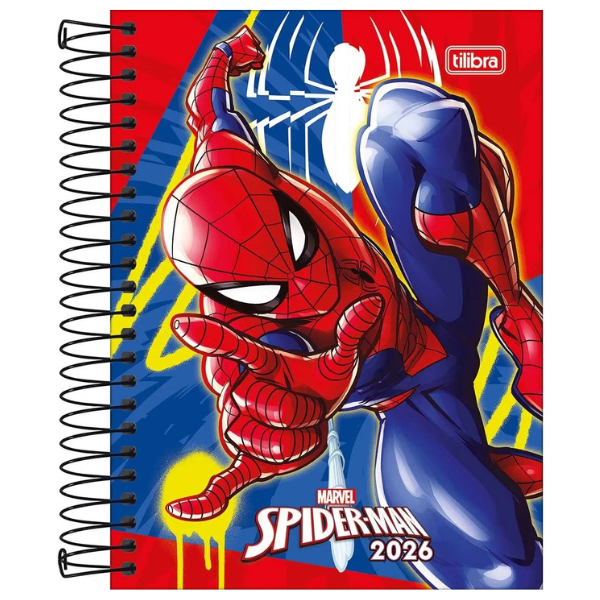 Agenda Escolar Marvel  Spider-Man TIlibra - Imagem 4