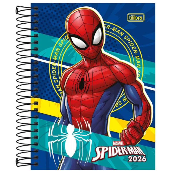 Agenda Escolar Marvel  Spider-Man TIlibra - Imagem 3
