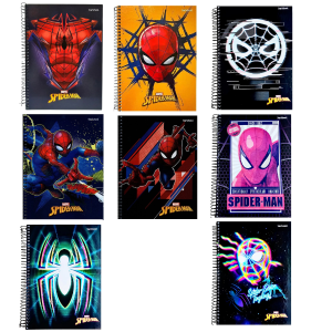 Caderno 1x1 Spider-Man StarSchool