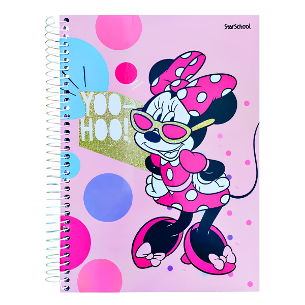 Caderno 10x1 Disney Minnie Mouse Jandaia - Imagem 4