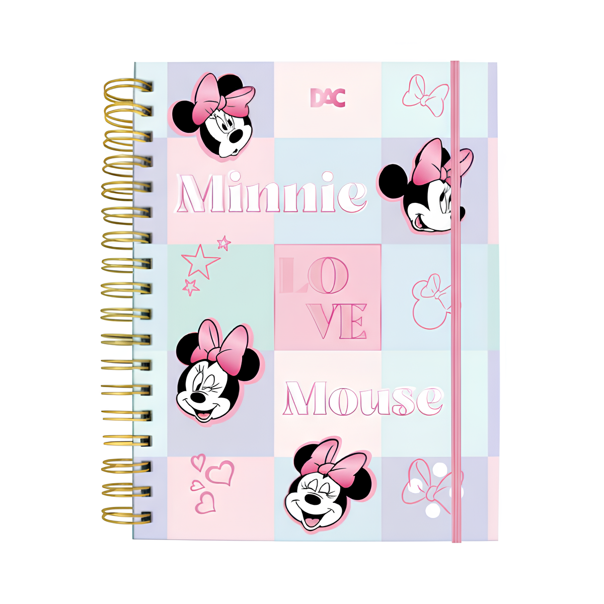 Caderno Modular College 1x1 Disney Minnie Mouse Dac