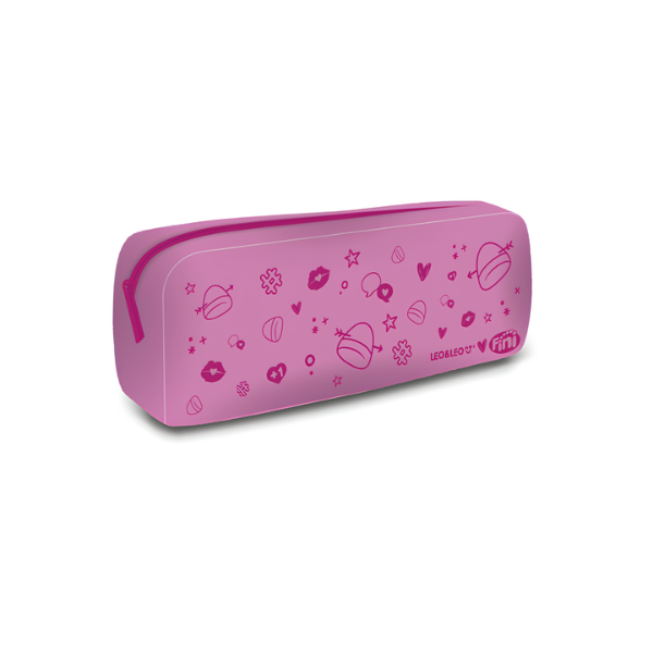 Estojo Escolar De Silicone Fini Leo&Leo - Imagem 4