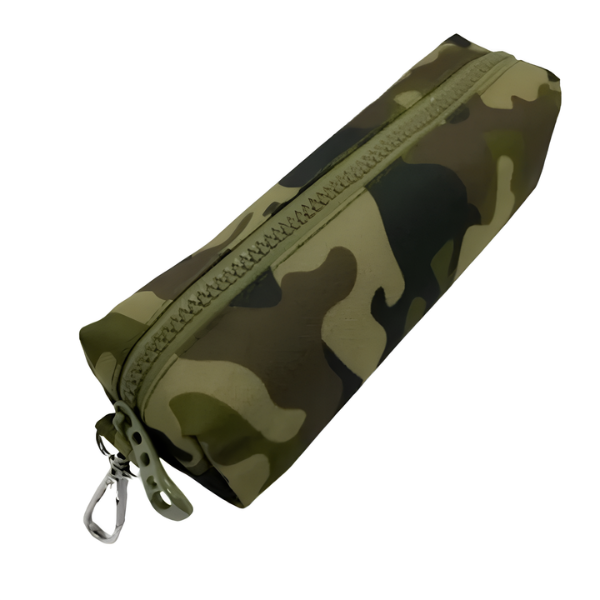 Estojo  Escolar Camuflado Médio 1 Compartimento Daterra - Imagem 5