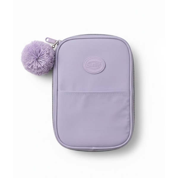 Estojo Escolar Nylon Case Com Bolso Daterra - Imagem 6