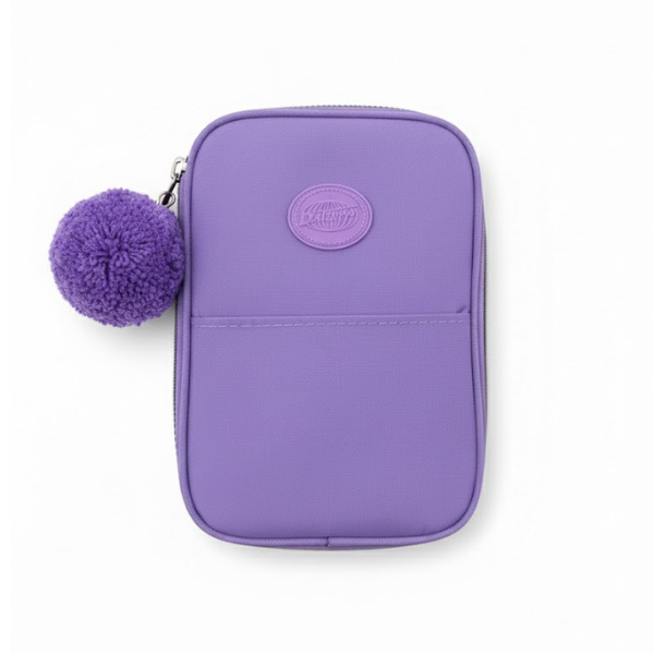 Estojo Escolar Nylon Case Com Bolso Daterra - Imagem 7