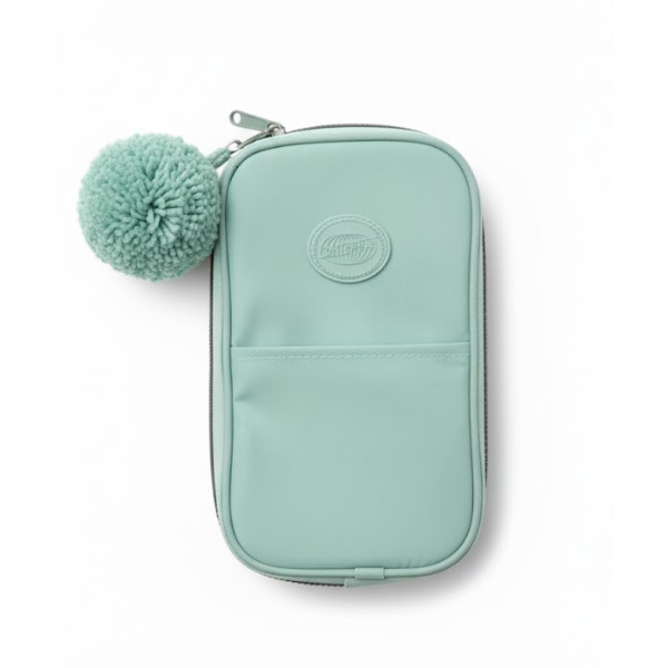 Estojo Escolar Nylon Case Com Bolso Daterra - Imagem 8
