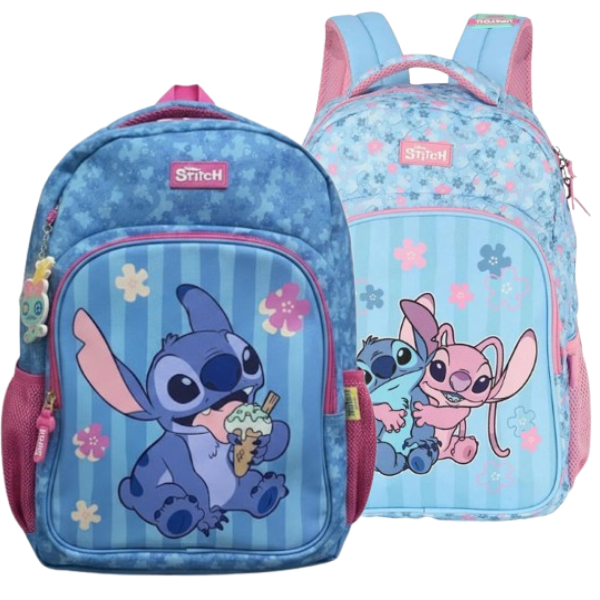 Mochila de Costas Juvenil Disney Stitch