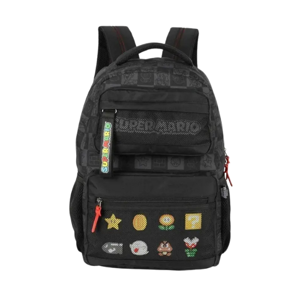Mochila Juvenil Mario Bros - Imagem 2