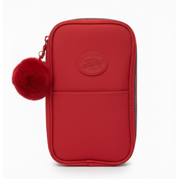 Estojo Escolar Nylon Case Duplo Médio DaTerra - Imagem 6
