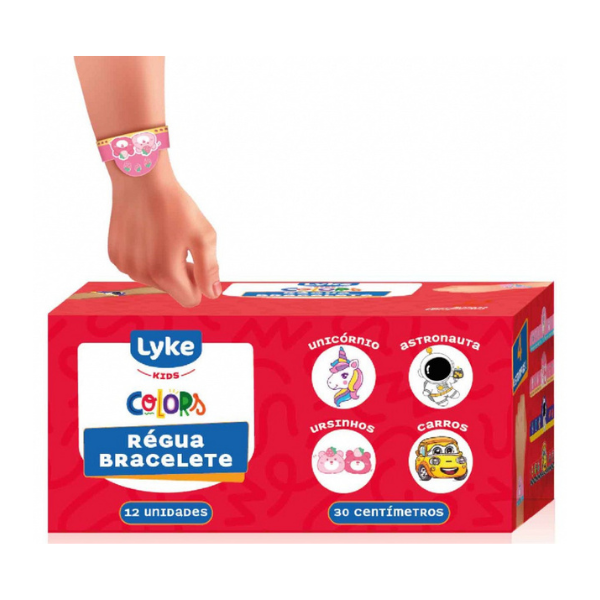 Régua Bracelete Feminina 30cm Lyke - Imagem 4