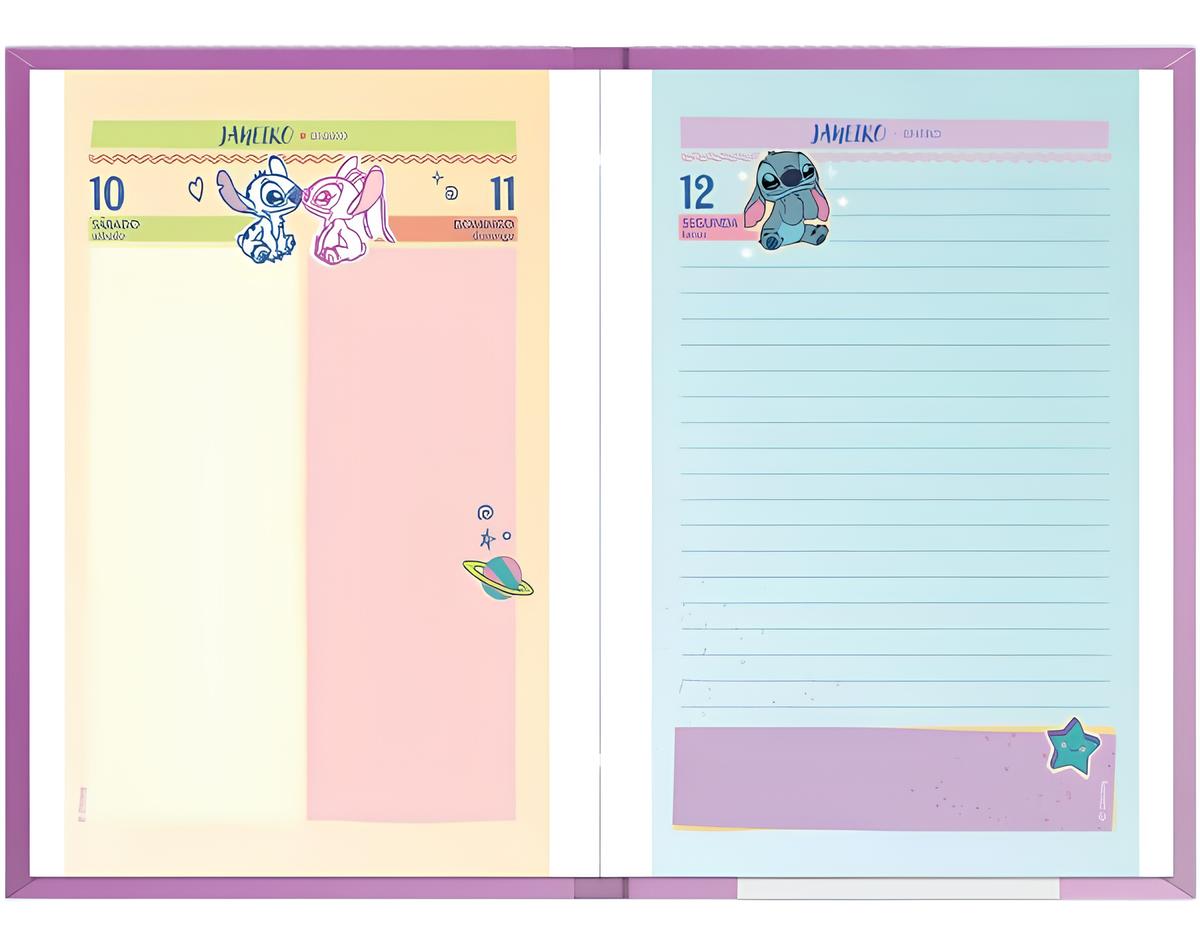 Agenda Escolar 2026 Stitch Foroni - Imagem 4