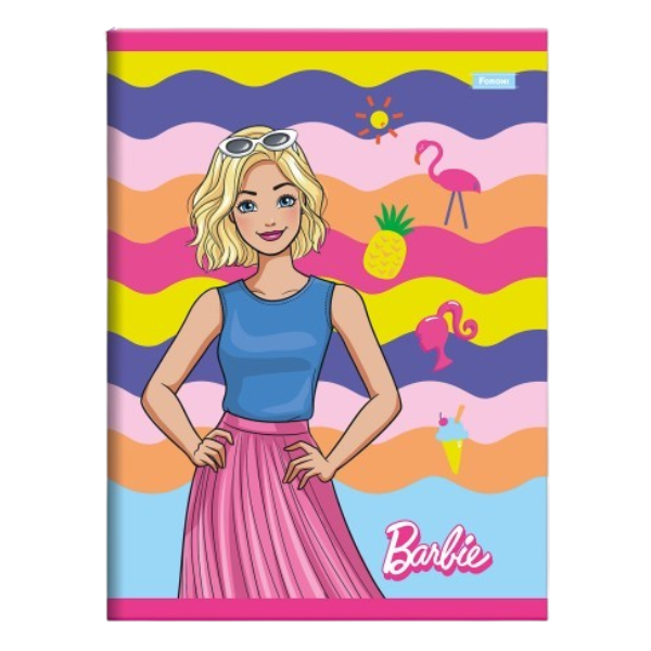 Caderno Brochurão Barbie Foroni - Imagem 3
