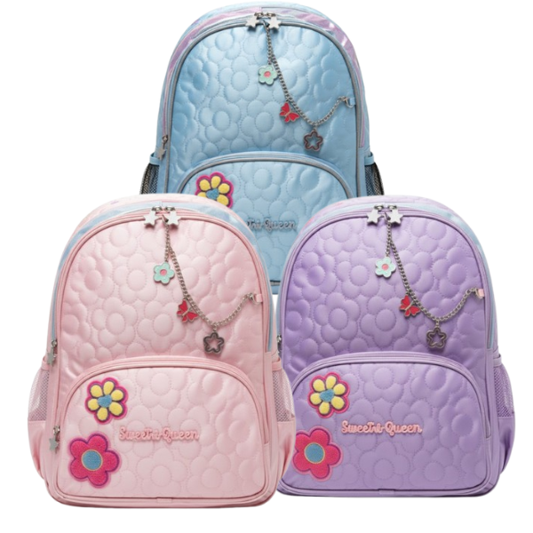 Mochila de Costas Juvenil Feminina Sweet Queen Clio SQ24592J