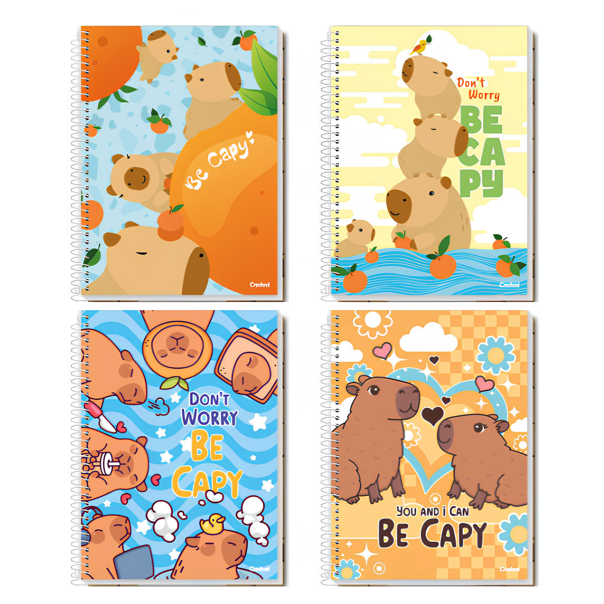 Caderno 1x1 Be Capy Credeal