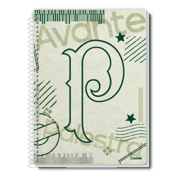 Caderno 1×1 Palmeiras Credeal - Imagem 5