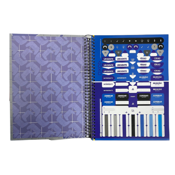 Caderno 10×1 PlayStation Tilibra - Imagem 6