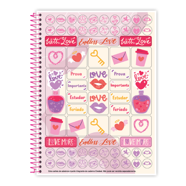 Caderno 10×1 Love Credeal - Imagem 8