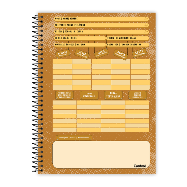 Caderno 10×1 Golden Years Credeal - Imagem 9