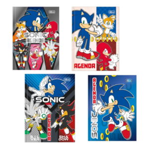 Agenda Escolar Permanente Costurada Sonic Tilibra 347826
