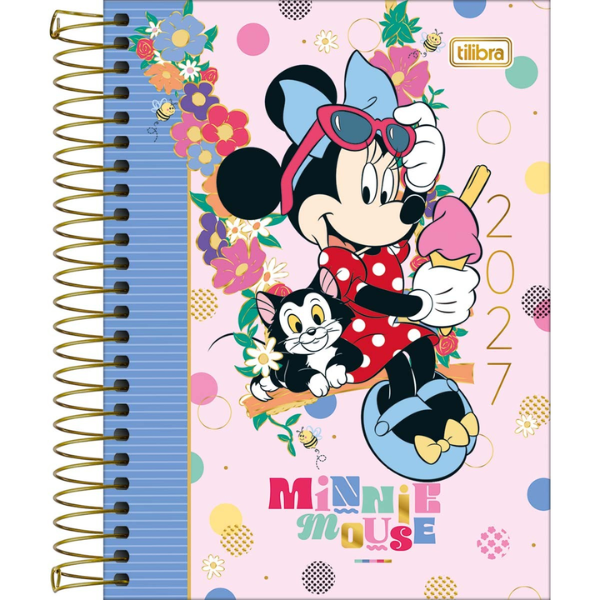 Agenda Escolar 2027 Disney Minnie Mouse Tilibra 354664 - Imagem 2