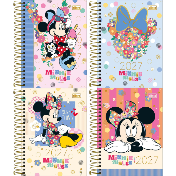 Agenda Escolar 2027 Disney Minnie Mouse Tilibra 354664