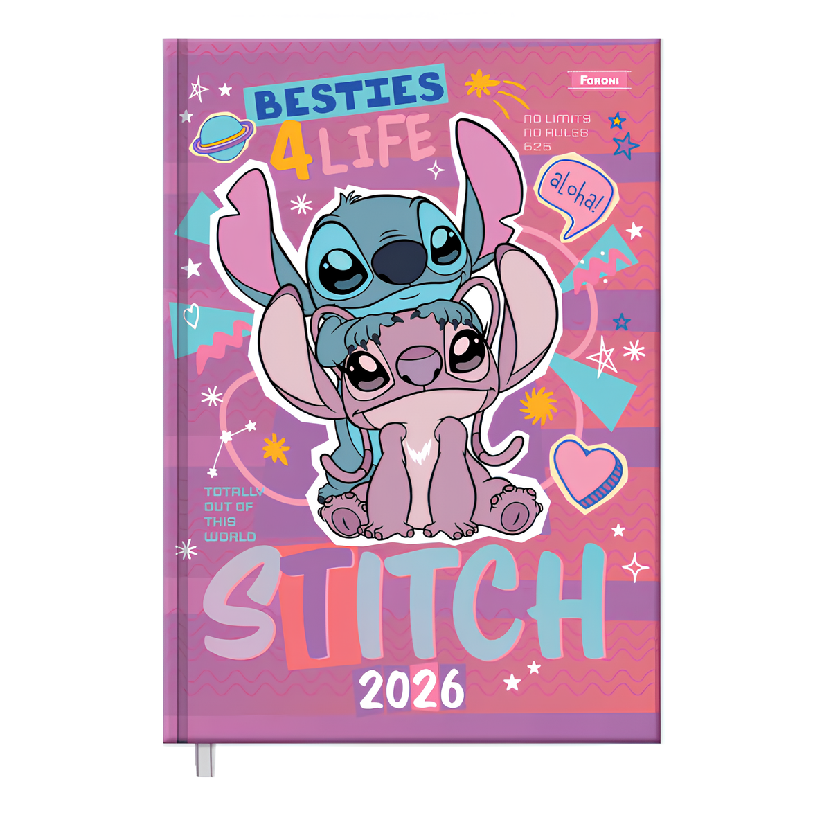 Agenda Escolar 2026 Stitch Foroni - Imagem 6