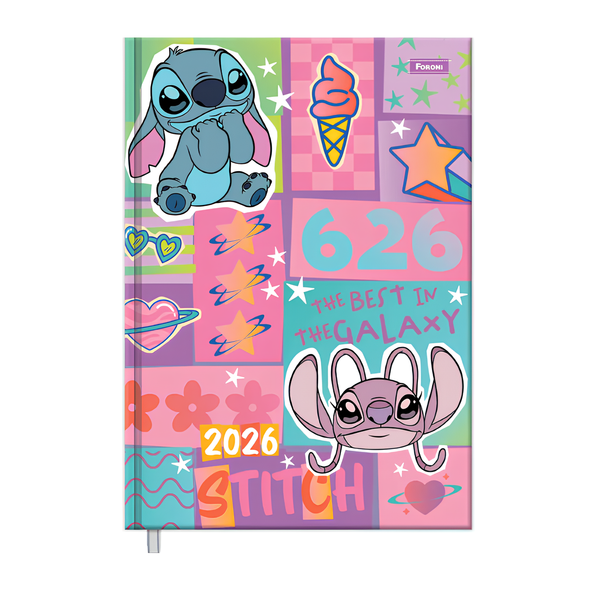 Agenda Escolar 2026 Stitch Foroni - Imagem 8